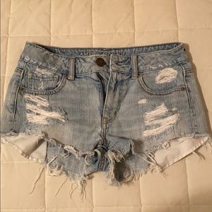 American eagle jean shorts